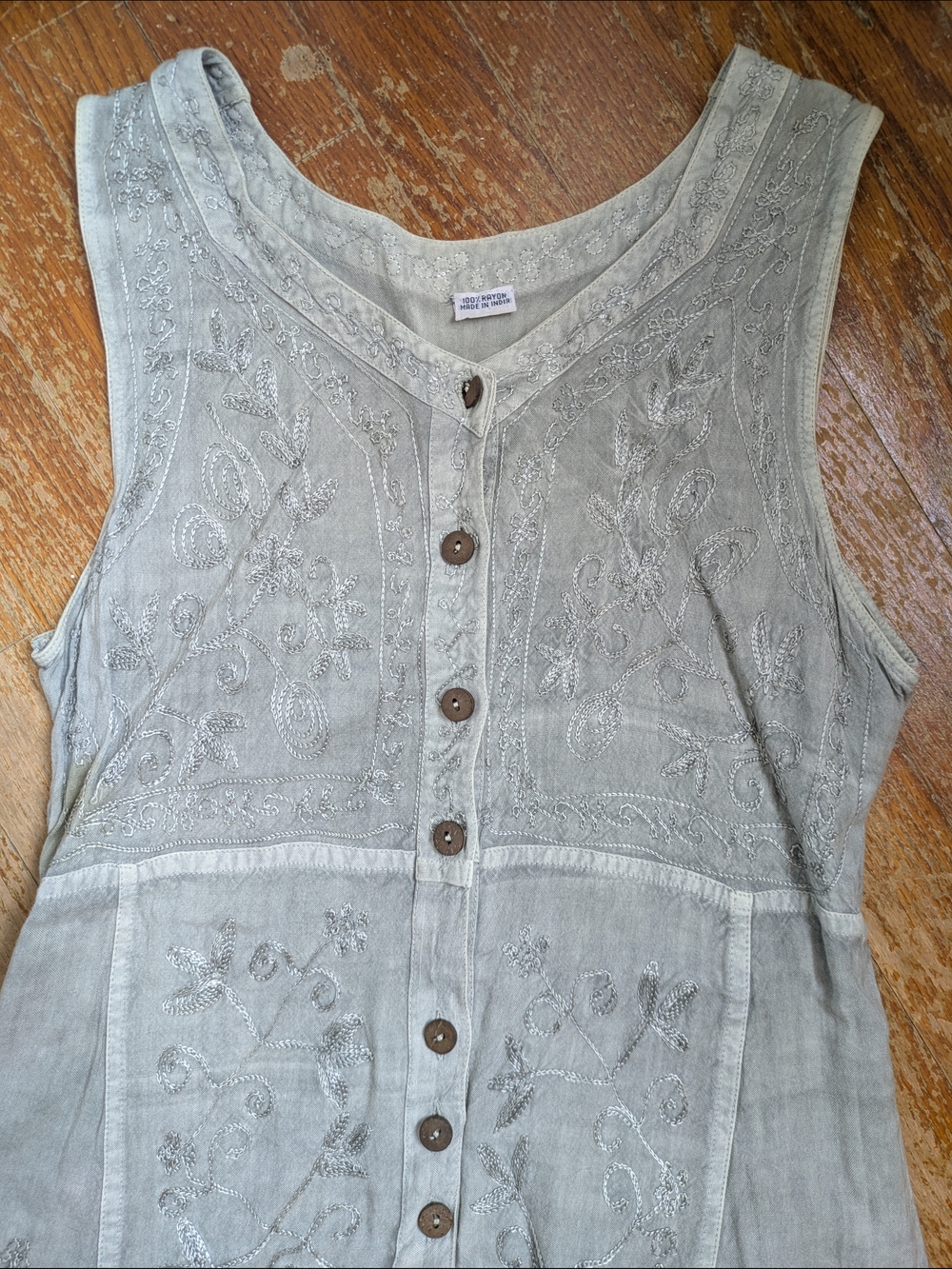Embroidered Summer Dress